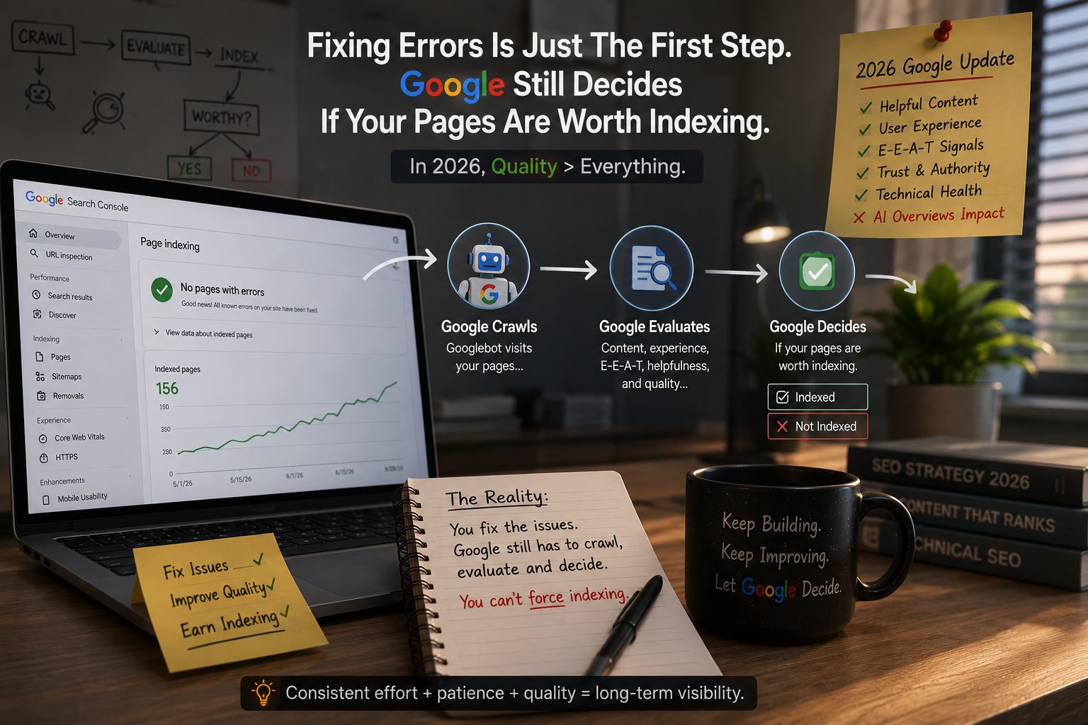 Fixing errors for SEO success in Google Search Console